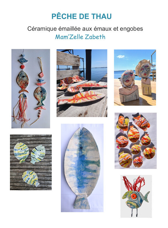 Exposition P&ecirc;che de Thau au Petit Mas et &agrave; la Guinguette