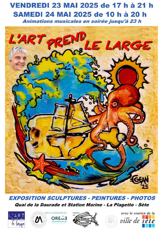 L'Art prend le large &agrave; la Plagette &agrave; S&egrave;te