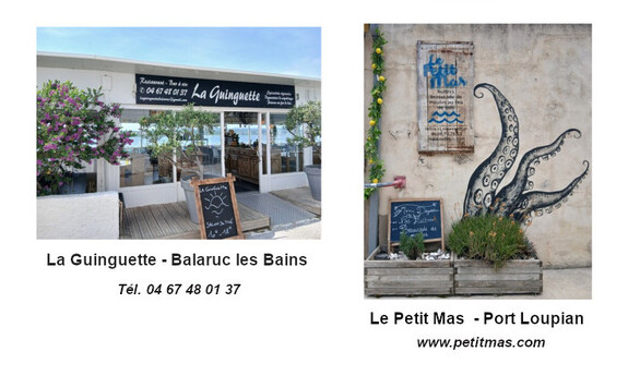 Mam'Zelle Zabeth expose ses cr&eacute;ations "P&ecirc;che de Thau" au Petit Mas et la Guinguette